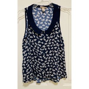 MD Belle du Jour navy dress tank